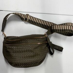 Emmafy Olive Green Crossbody Bag